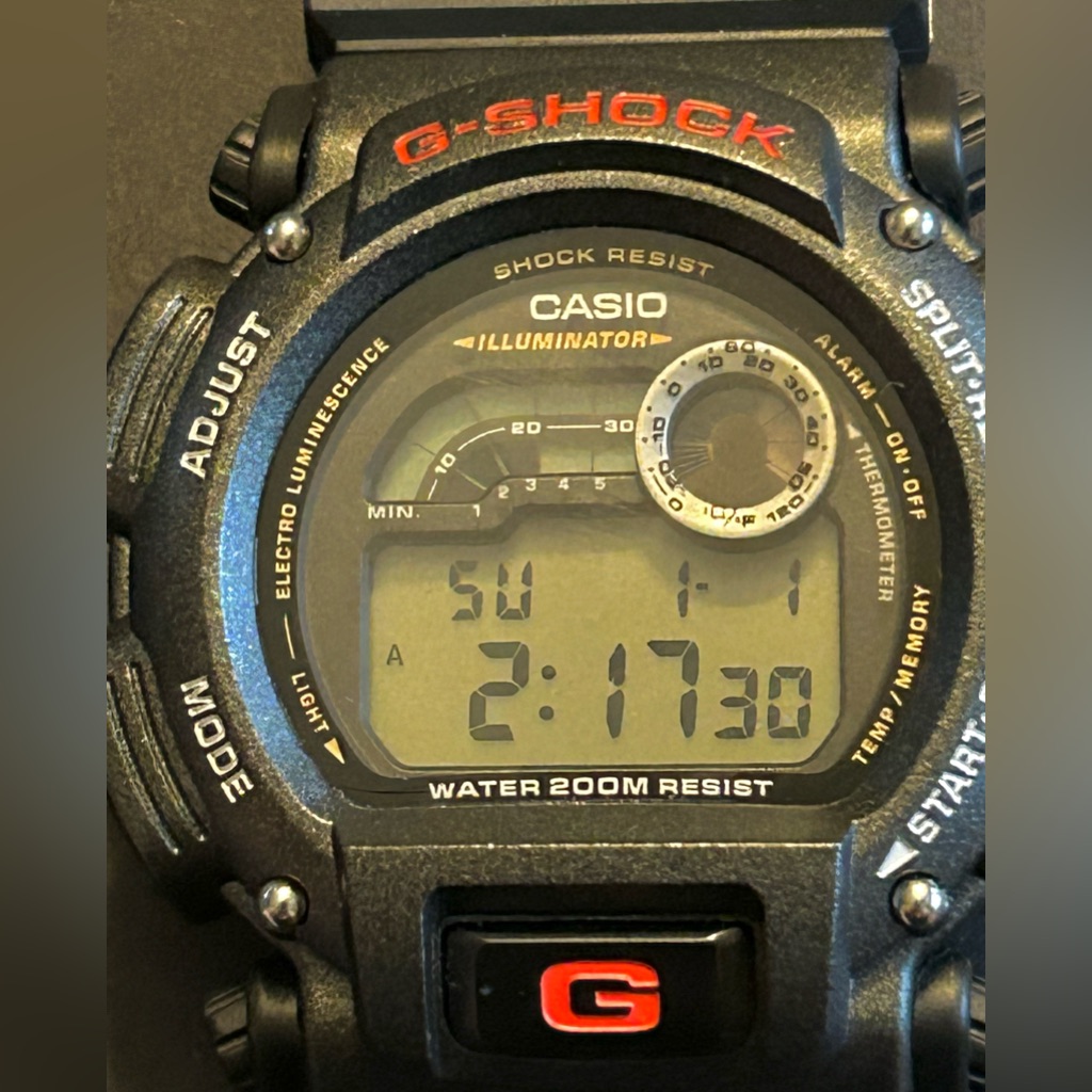Mint Vintage Casio G Shock Dw9400 1680